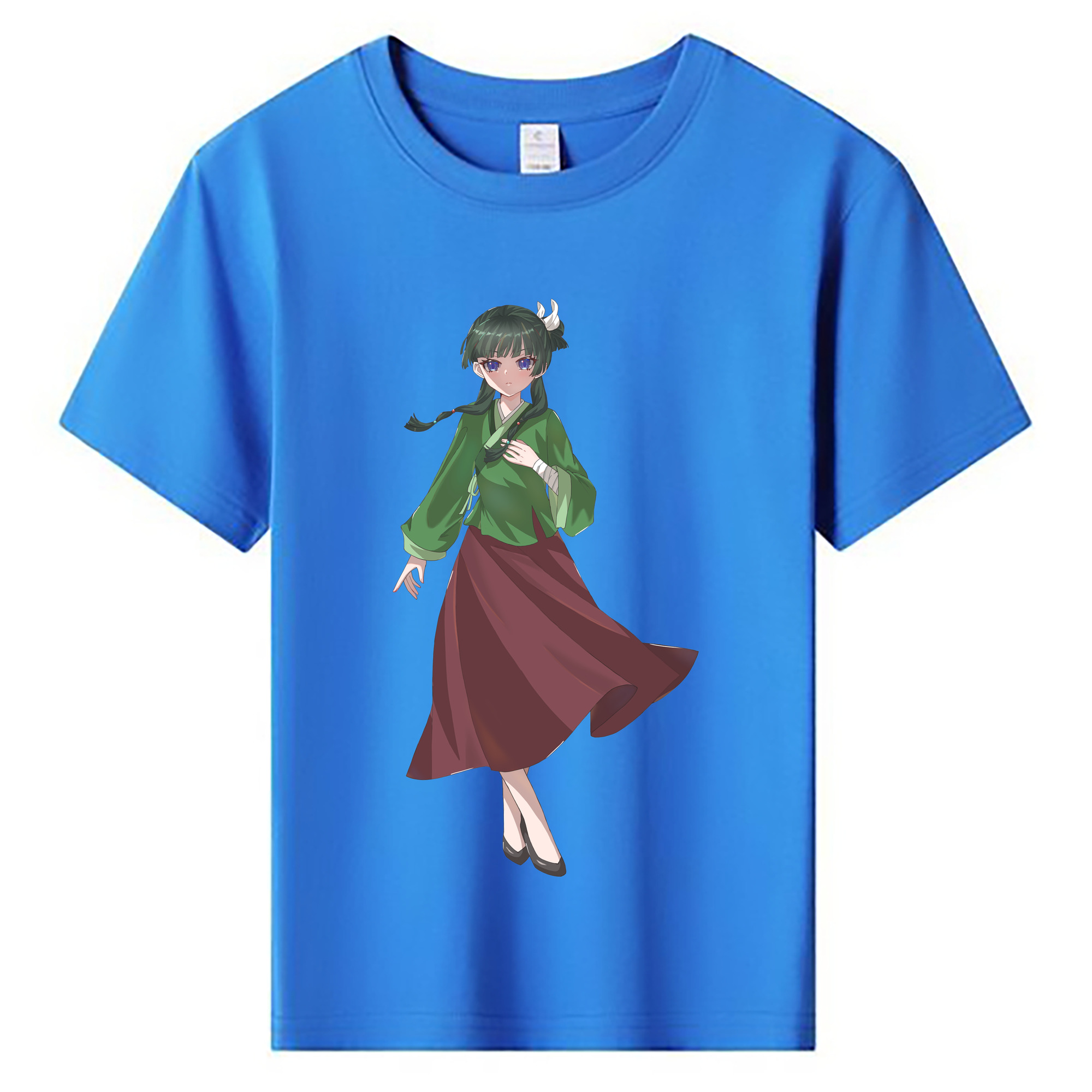 （画像用） 薬屋のひとりごと The Apothecary Diaries 綿100％キッズTシャツ（フロントプリント）
